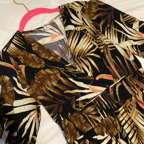 Old Navy Tropical Floral maxi dress women’s XS - Picture 1 of 3